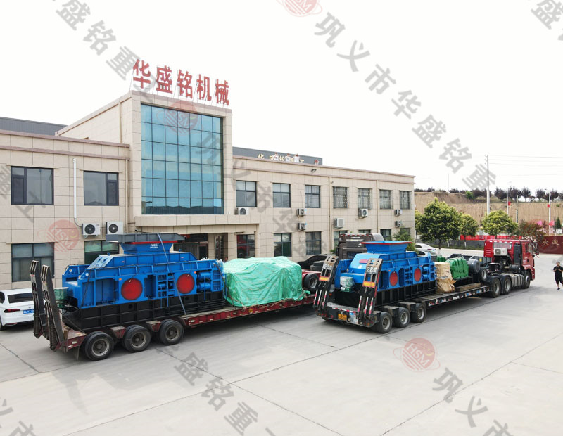 水泥廢料用什么破碎好?就用液壓對輥制砂機(jī)