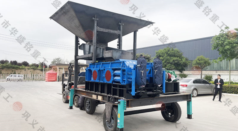 加工一噸河卵石能出多少沙子？移動對輥制砂機制砂效果怎么樣